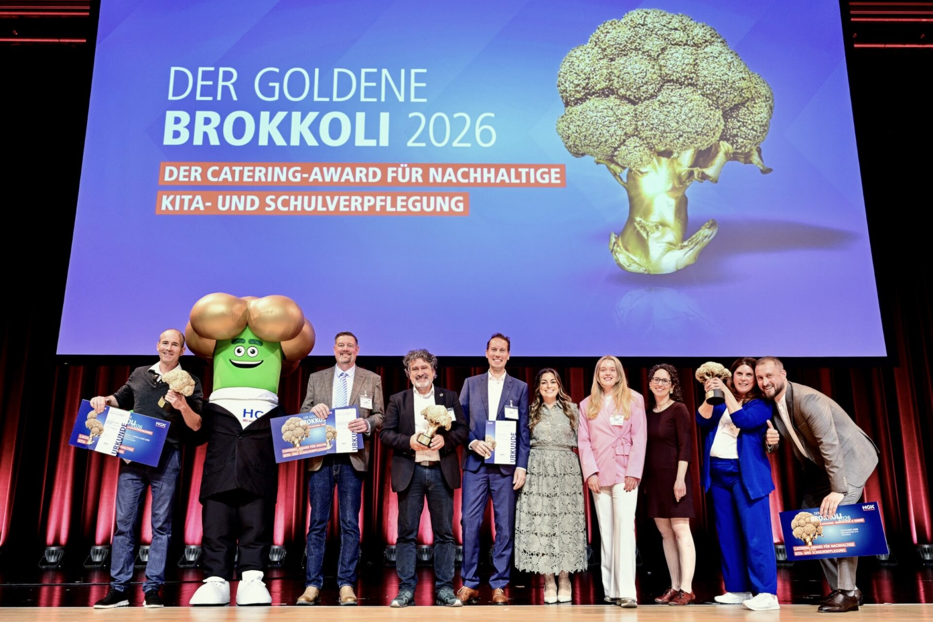 Goldener Brokkoli verliehen